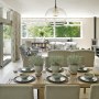 Modernist Home, Contemporary Meets Classic in Guildford | Dining + Living | Interior Designers